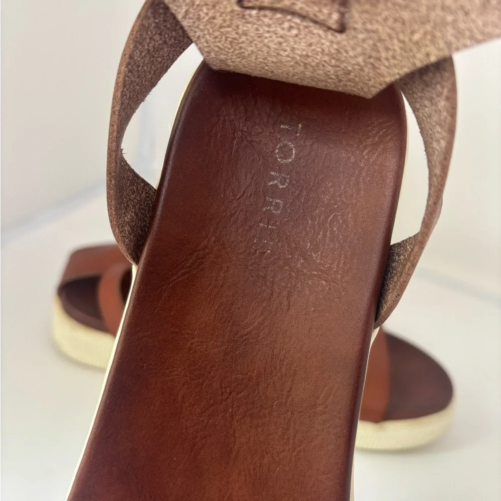 Torrid Brown Leather Women's Sandals size 9.5 - Picture 4 of 6